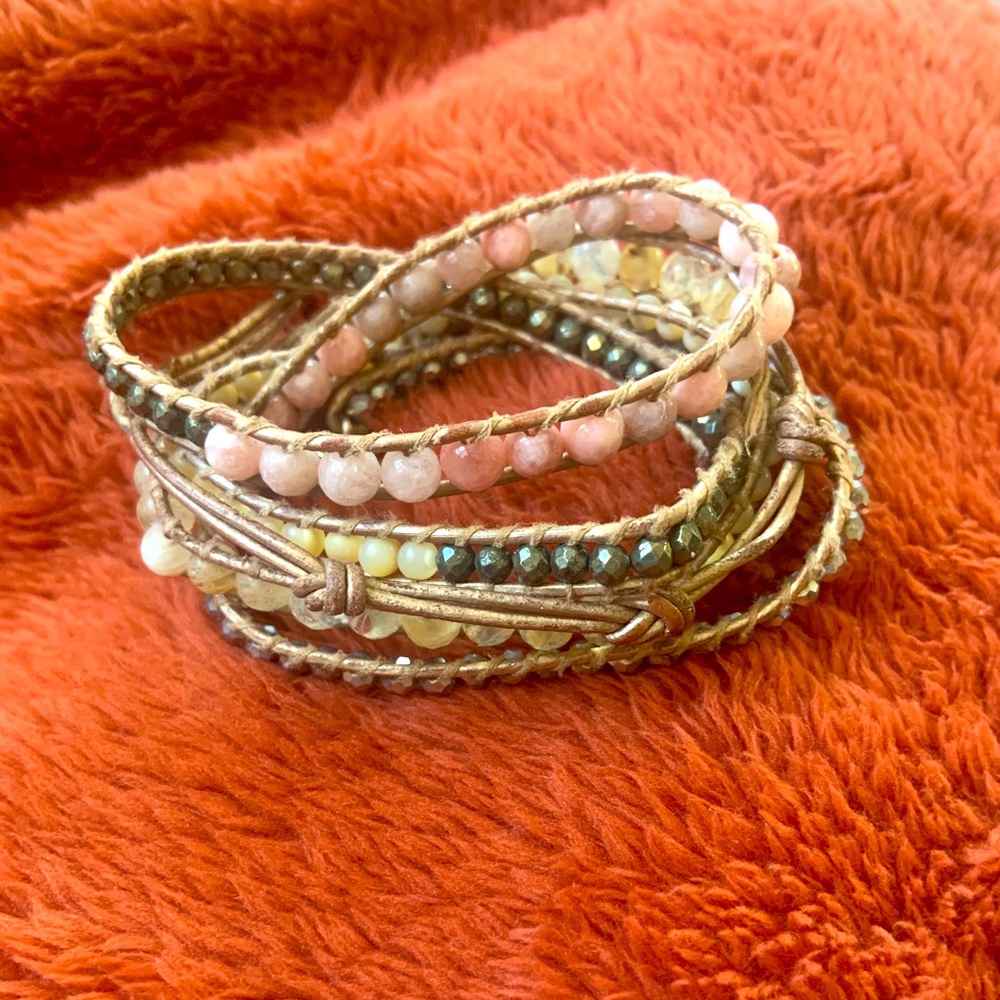 Beaded Wrap Bracelet